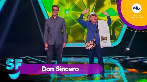 don sincero|Don Sincero recuerda cómo era su vida antes de .